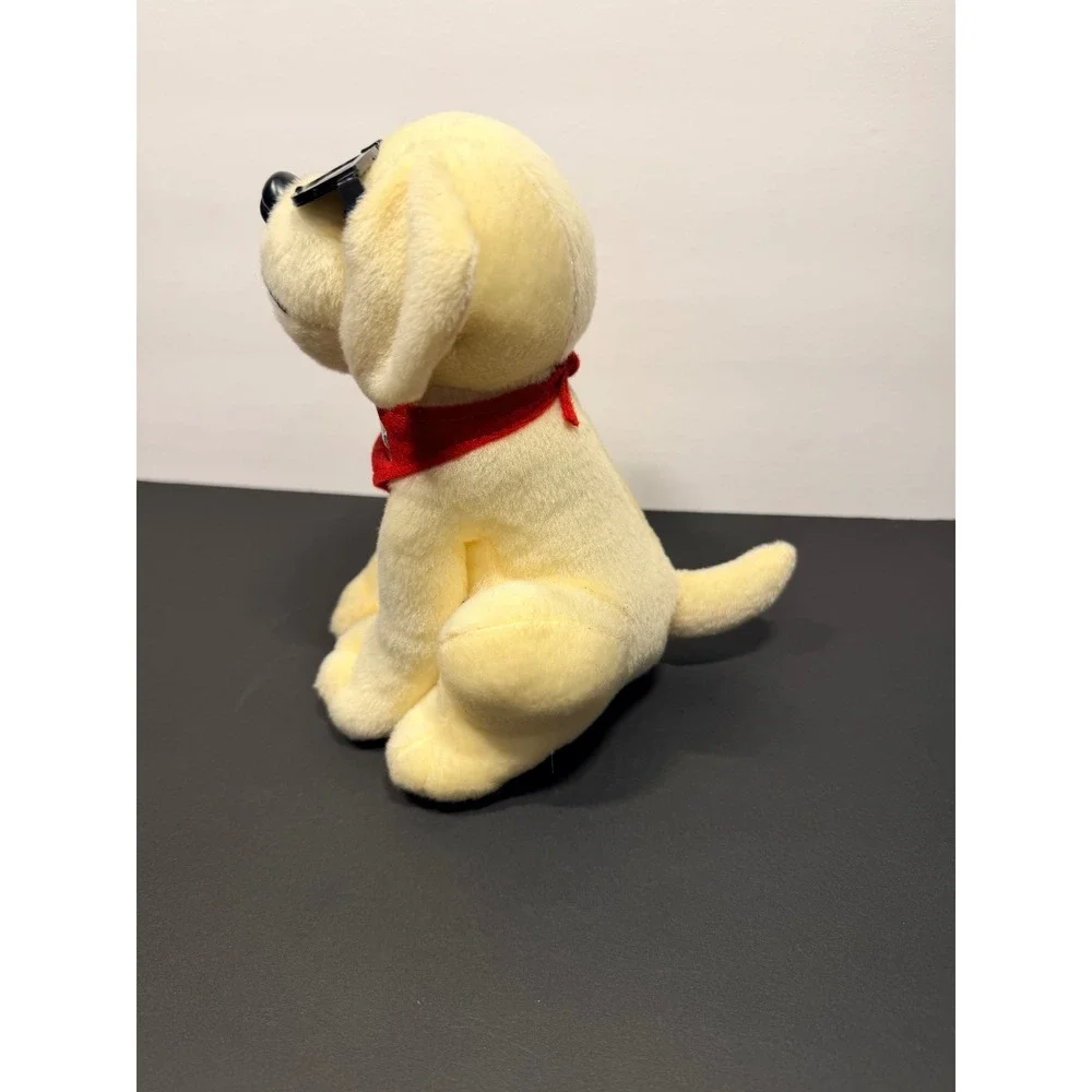 Raising Canes Chicken Fingers‎ Plush Toy Dog Sunglasses Bandana Yellow Lab 7.5